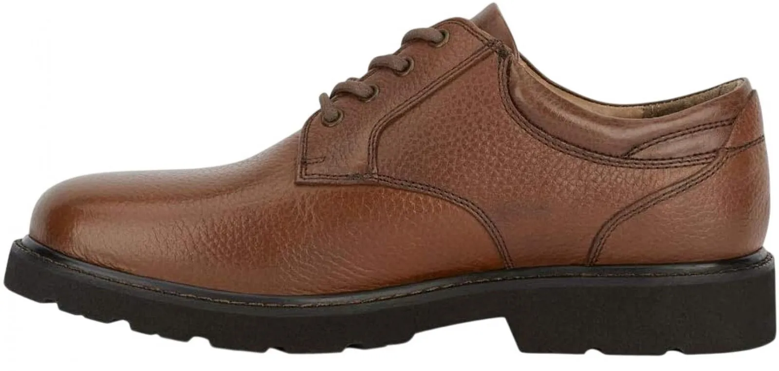 Dockers Mens Shelter Synthetic Leather Rugged Casual Oxford Dark Tan Brown 11.5W