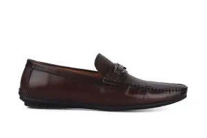 Durant Buckled Driving Shoe - Coffee