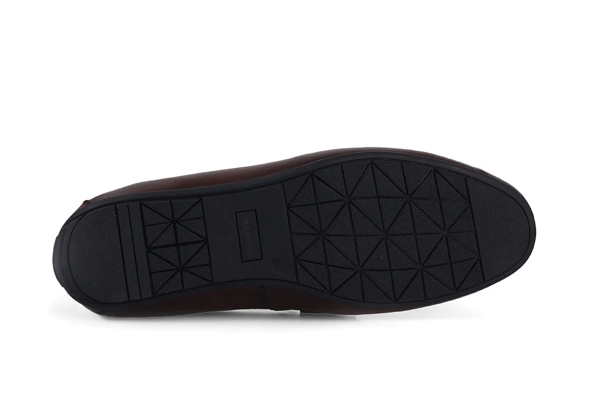 Durant Buckled Driving Shoe - Coffee