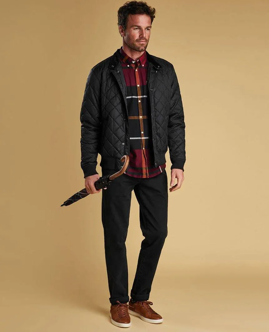 Edderton Quilted Jacket Black