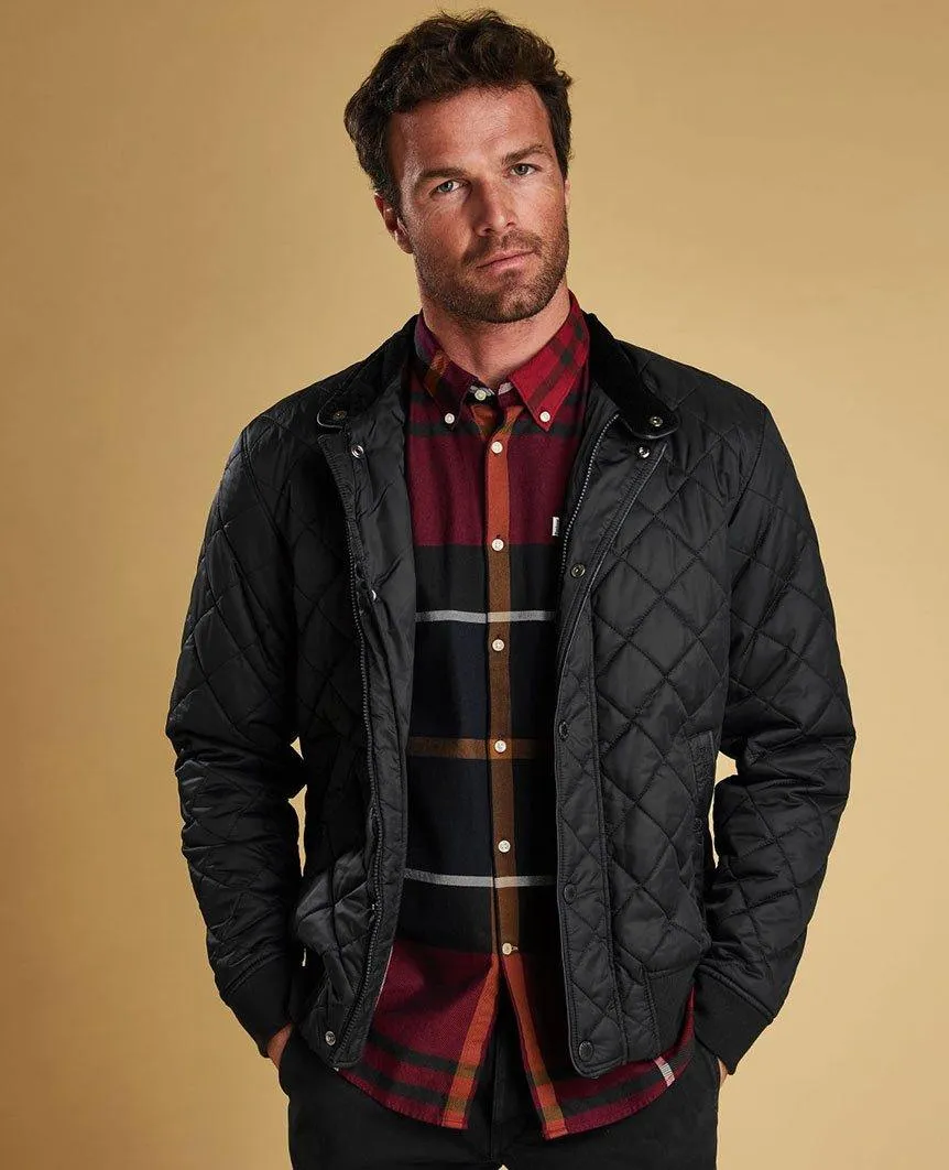 Edderton Quilted Jacket Black