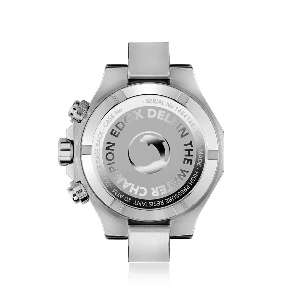 EDOX SWISS MADE 10113-3CA-NIN DELFIN THE ORIGINAL CHRONOGRAPH