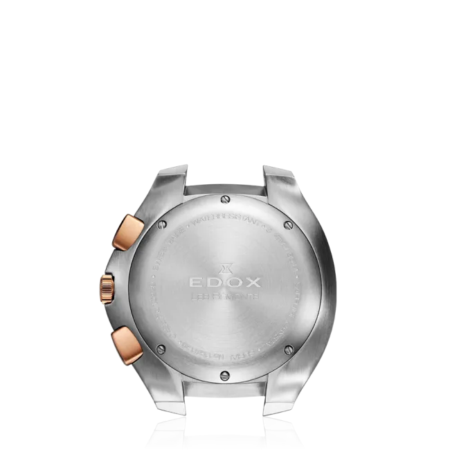 EDOX SWISS MADE 10239-357R-AIR LES BÉMONTS ULTRA SLIM CHRONOGRAPH MEN