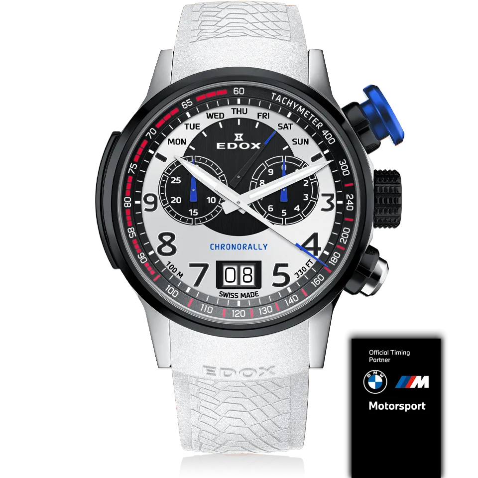 EDOX SWISS MADE 38001-TINNBU-BN CHRONORALLY LIMITED EDITION (BMW)