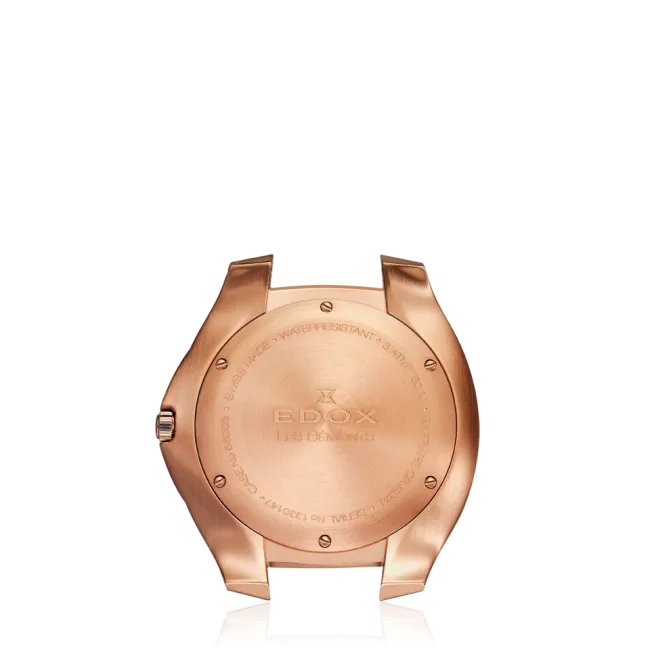 EDOX SWISS MADE 56003-37R-BUIR LES BÉMONTS ULTRA SLIM DATE MEN