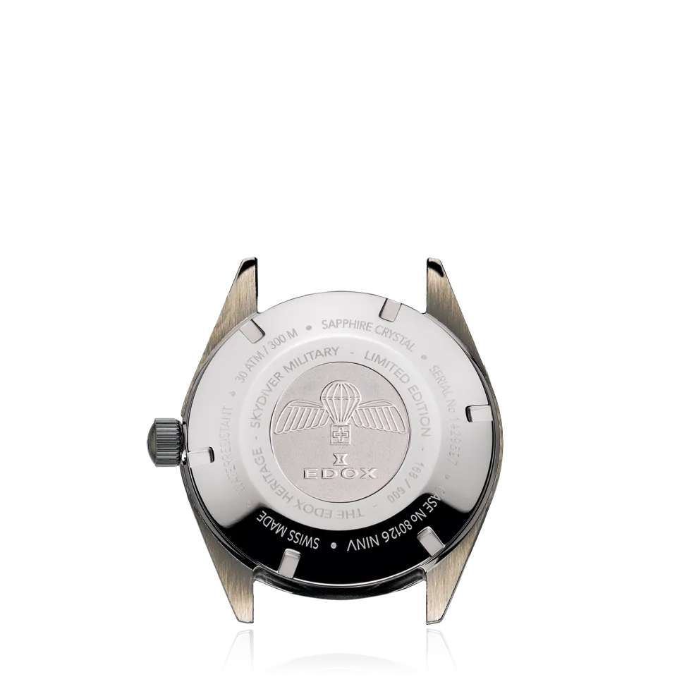 EDOX SWISS MADE 80126-3VIN-GDN SKYDIVER DATE AUTOMATIC LIMITED EDITION