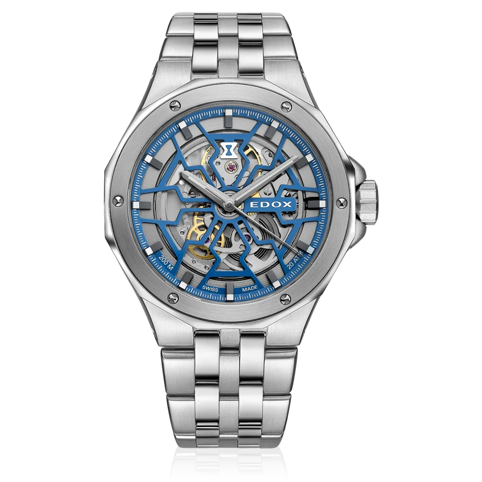 EDOX SWISS MADE 85303-3M-BUIGB DELFIN THE ORIGINAL MECANO AUTOMATIC
