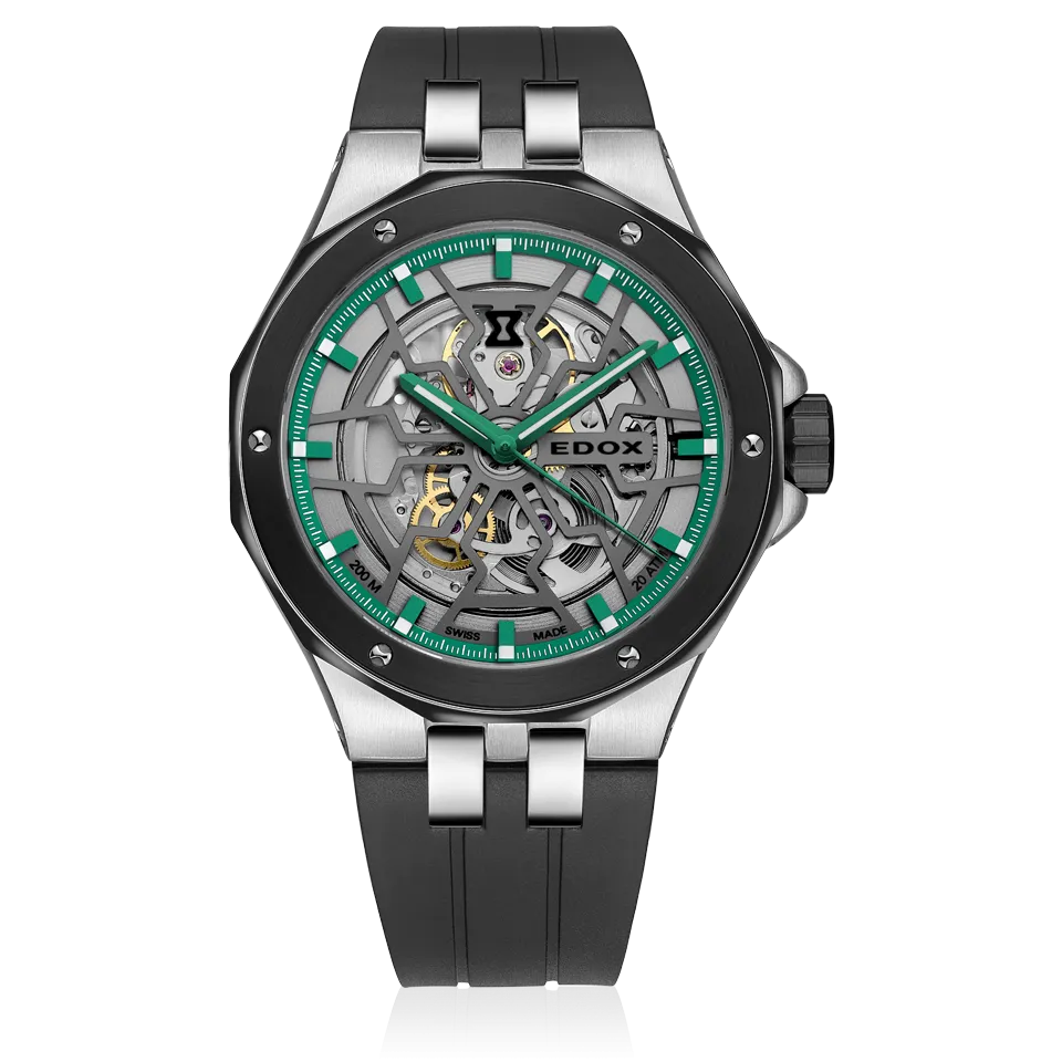 EDOX SWISS MADE 85303-3NN-VB DELFIN THE ORIGINAL MECANO AUTOMATIC
