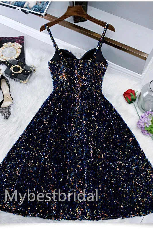 Elegant Sweetheart Sleeveless A-line Short Mini Homecoming Dress,  HDS0121