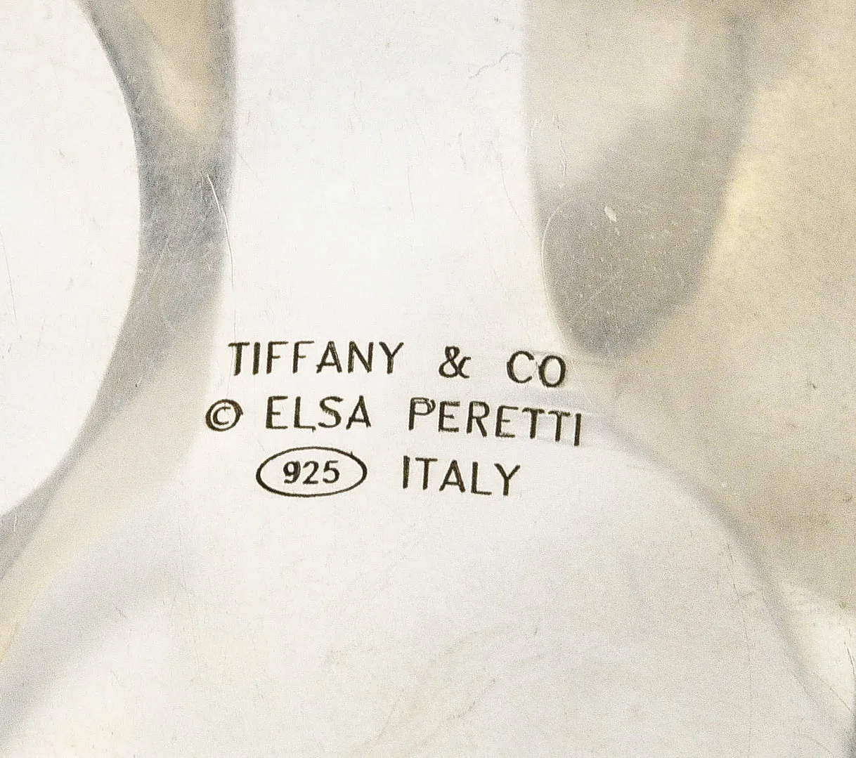 Elsa Peretti Tiffany & Co Vintage Sterling Silver 61MM Medium Bone Cuff Bracelet