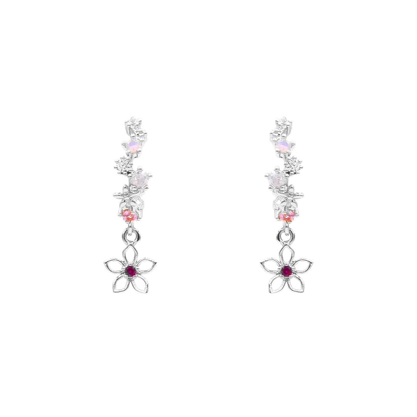 Falling Flower Earrings