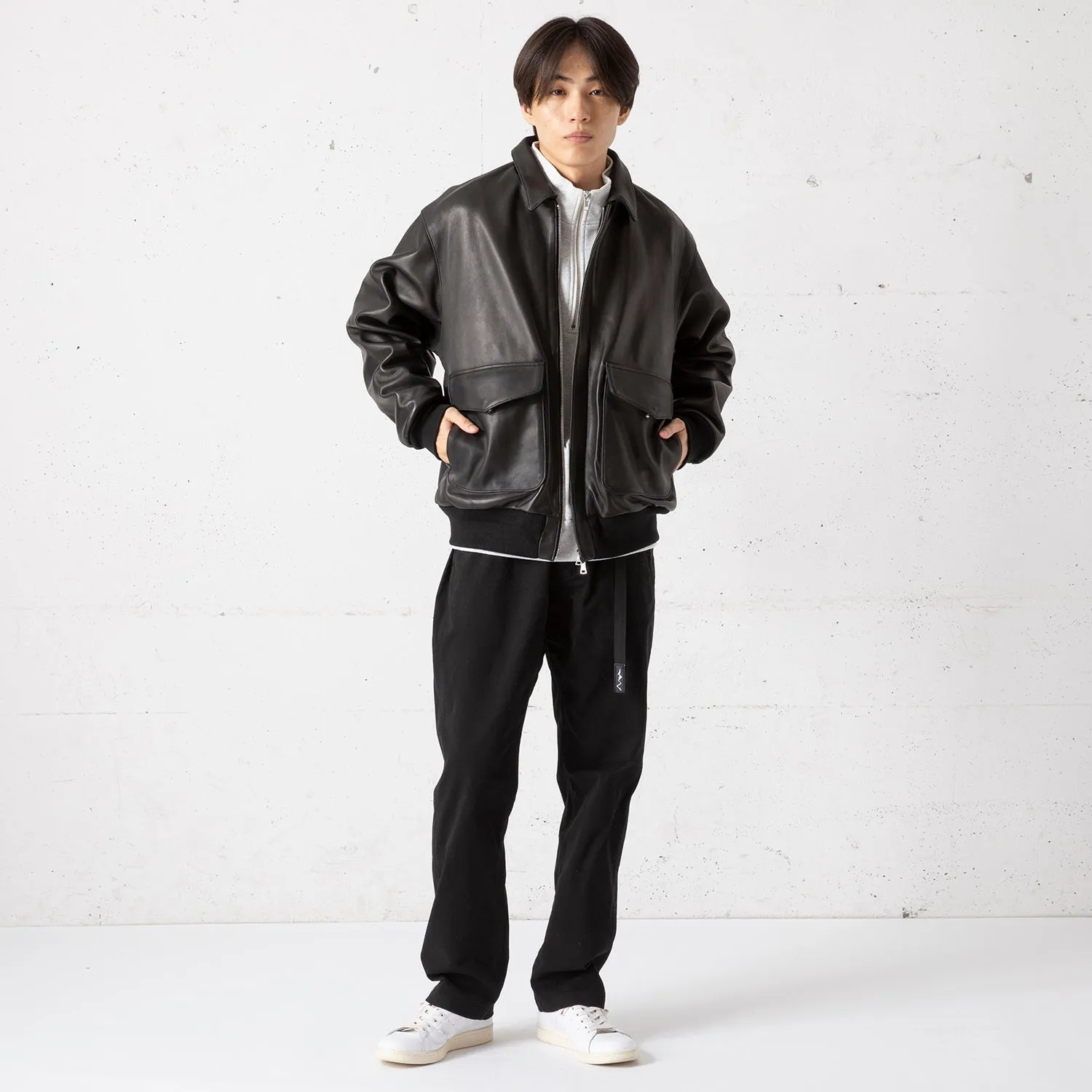 FIDELITY | フィデリティ　LAMB LEATHER A-2 JKT