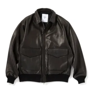 FIDELITY | フィデリティ　LAMB LEATHER A-2 JKT