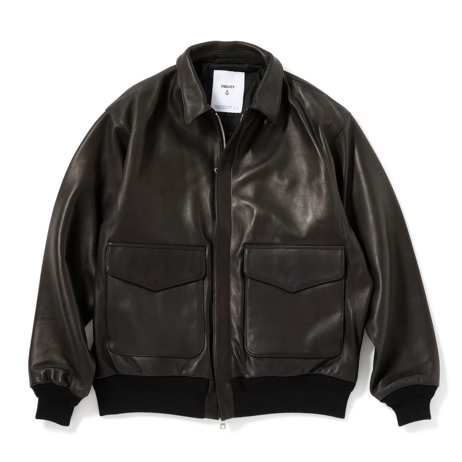 FIDELITY | フィデリティ　LAMB LEATHER A-2 JKT
