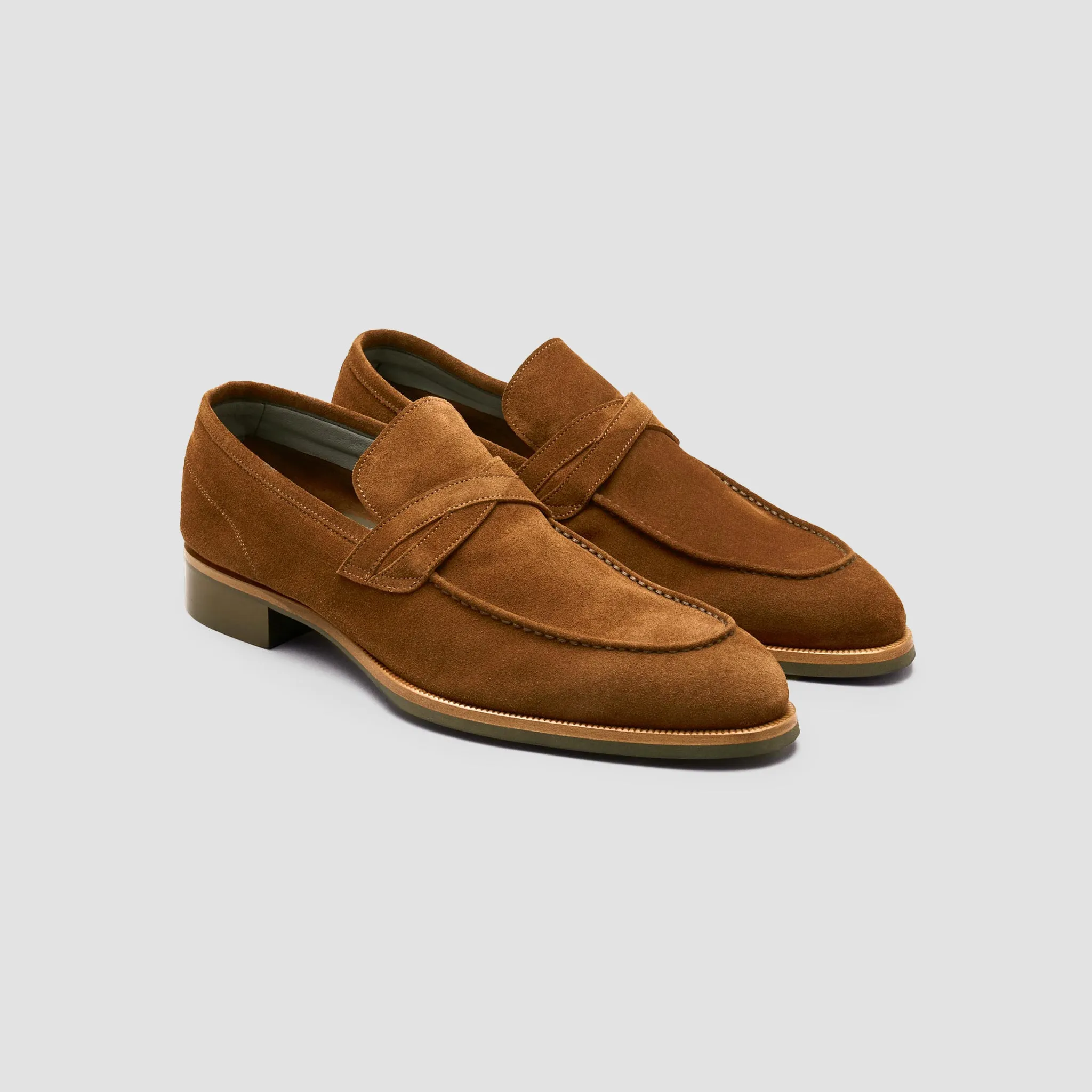 Firenze Cubano Men's Suede Loafer
