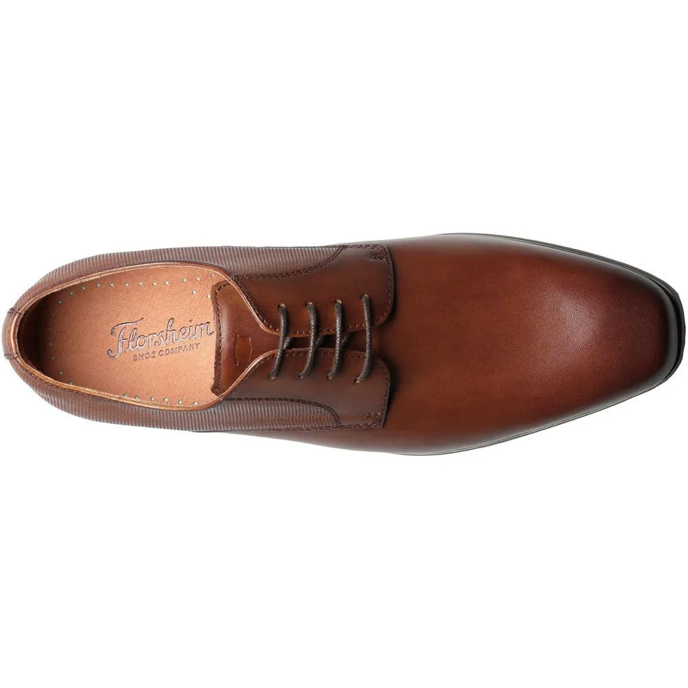 Florsheim Postino Plain Toe Oxford Cognac Shoes