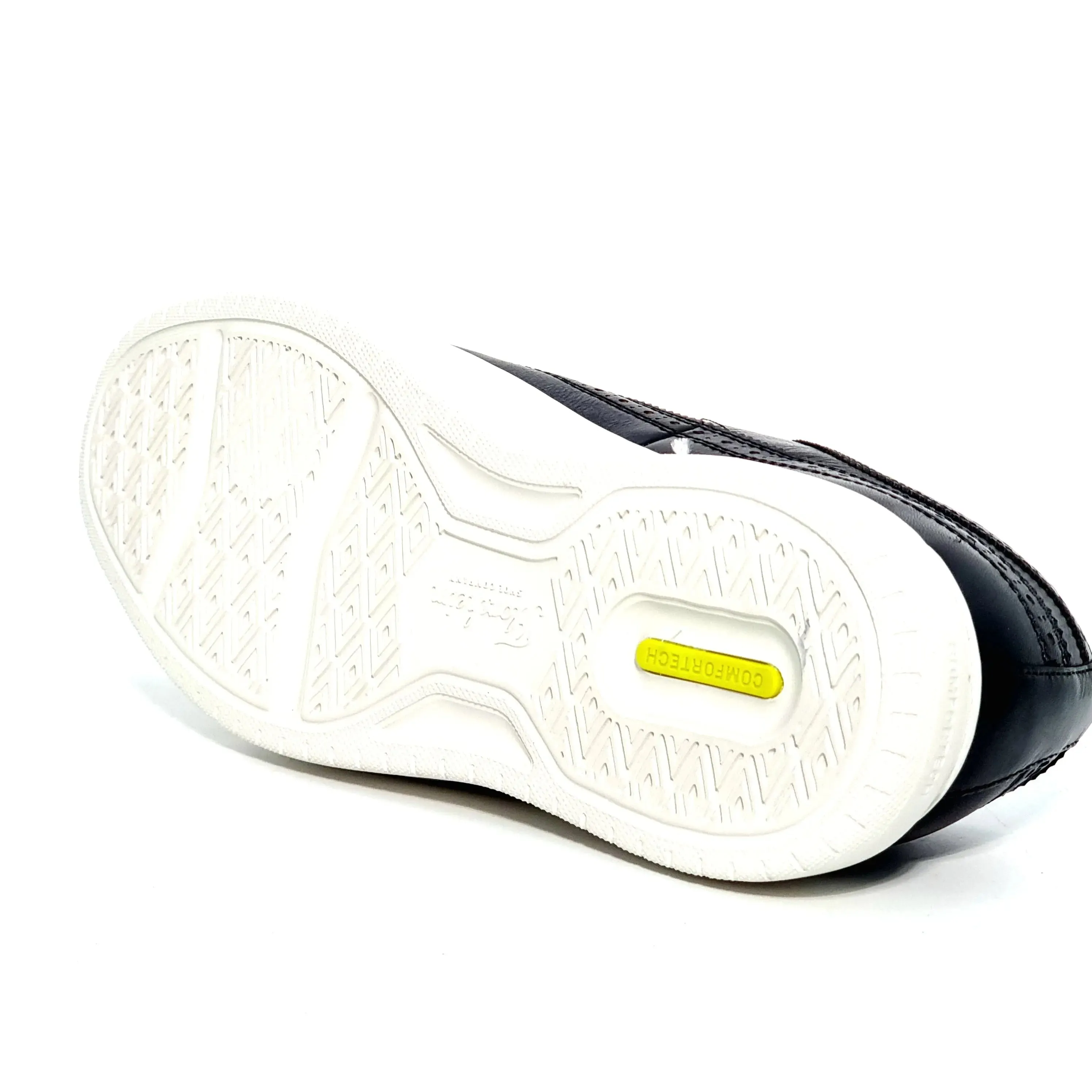 FLORSHEIM PREMIER WING BLACK/WHITE SOLE