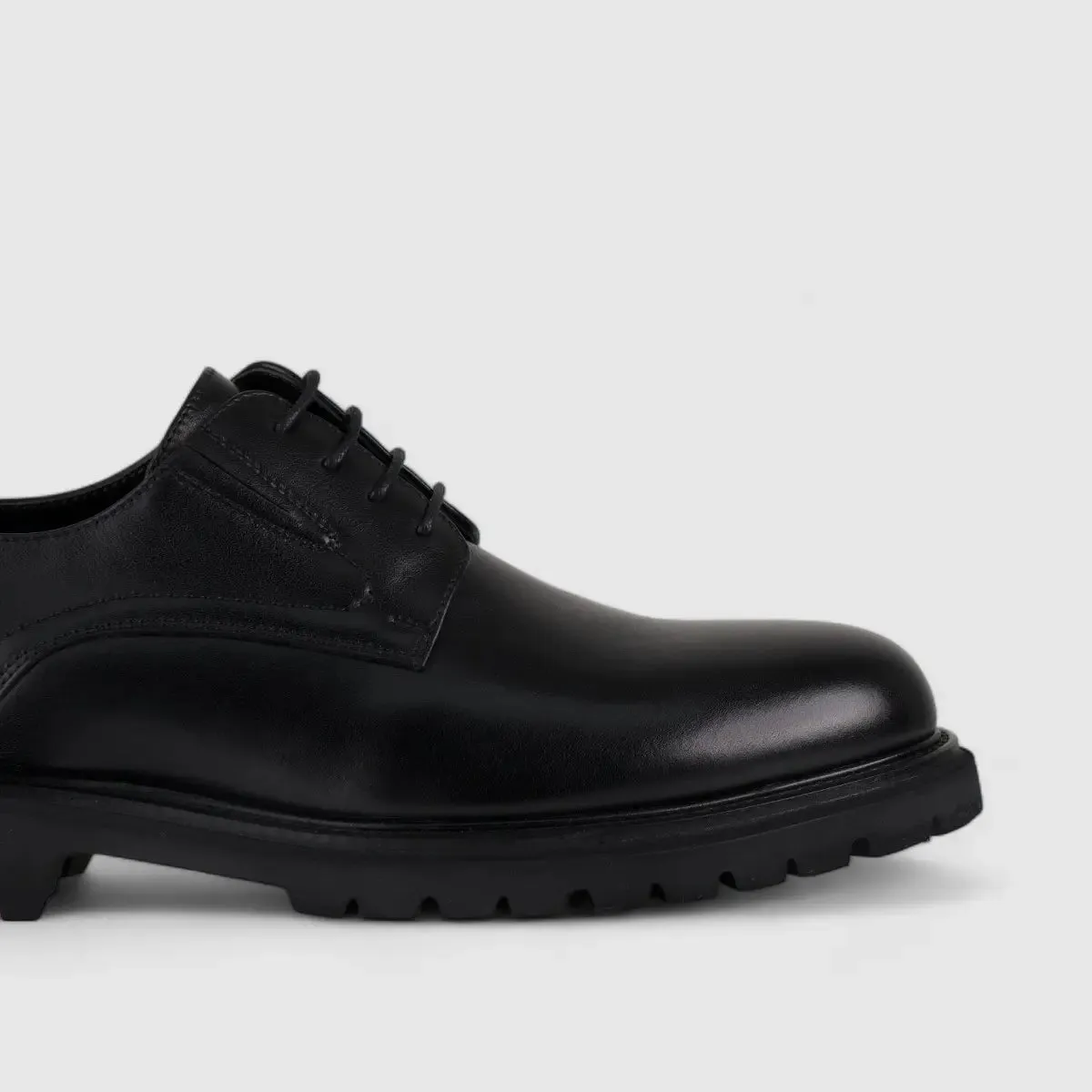 Formales Chunky Sole Oxfords Black 175-A150