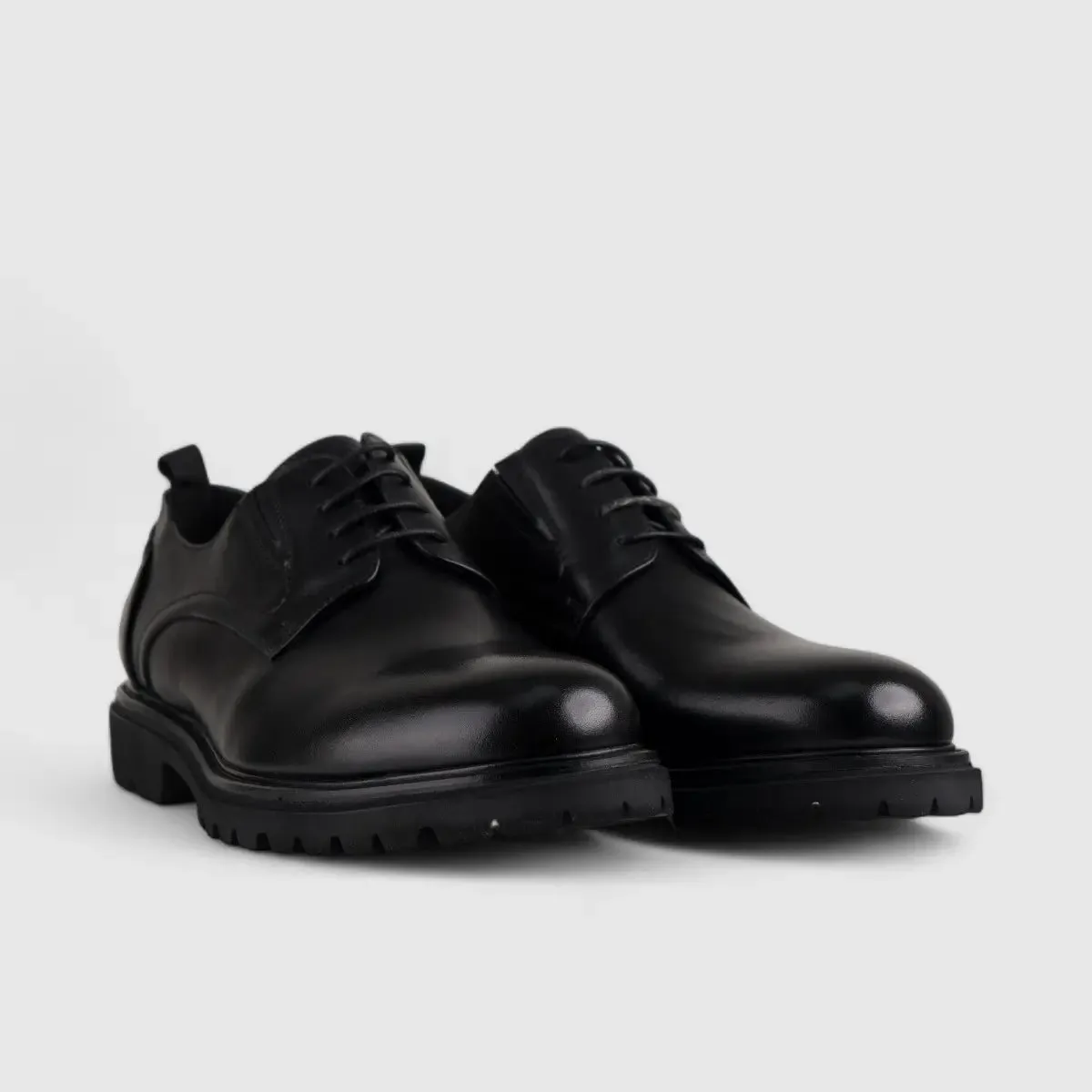Formales Chunky Sole Oxfords Black 175-A150