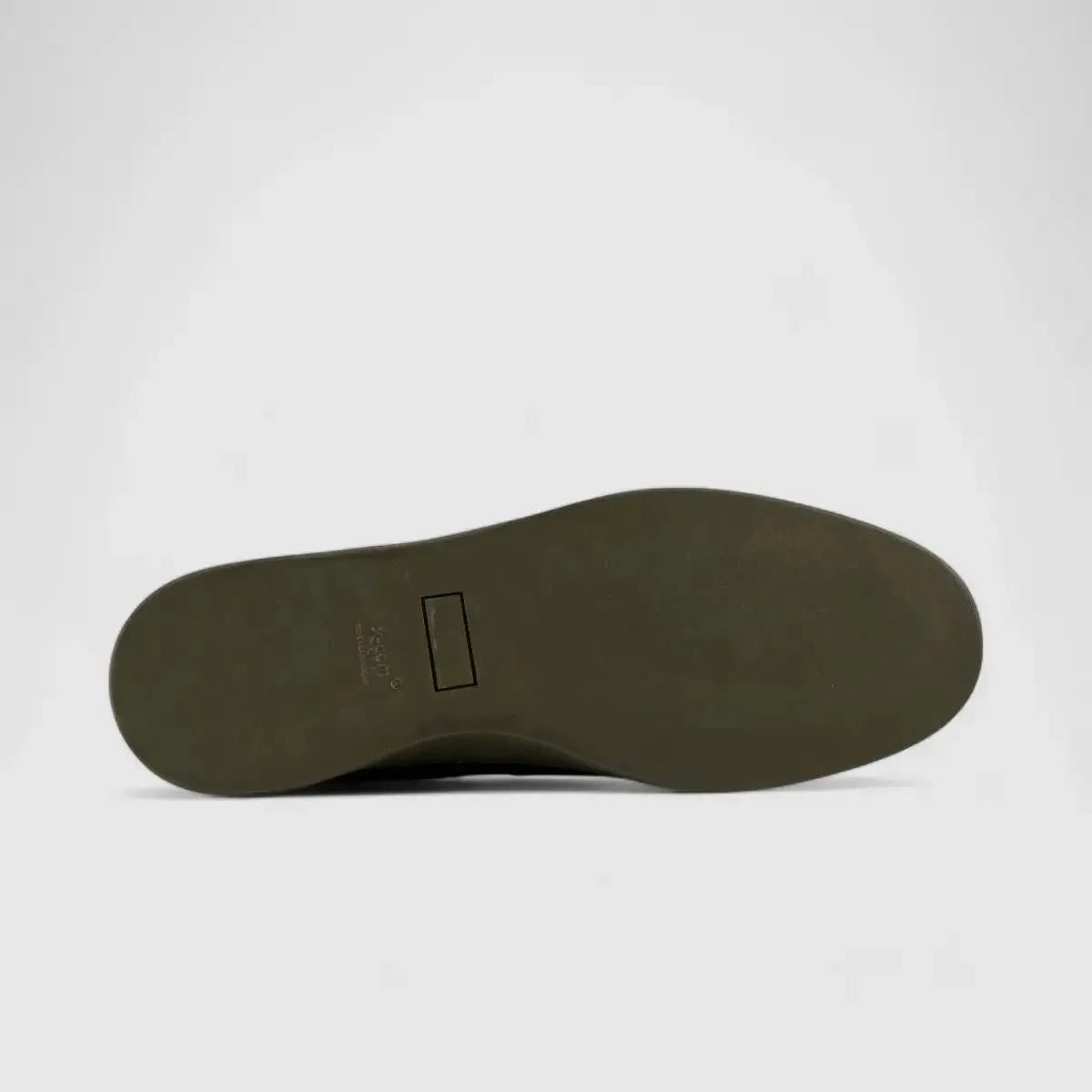 Formales Lace Up Leather Sneaker Olive 4346