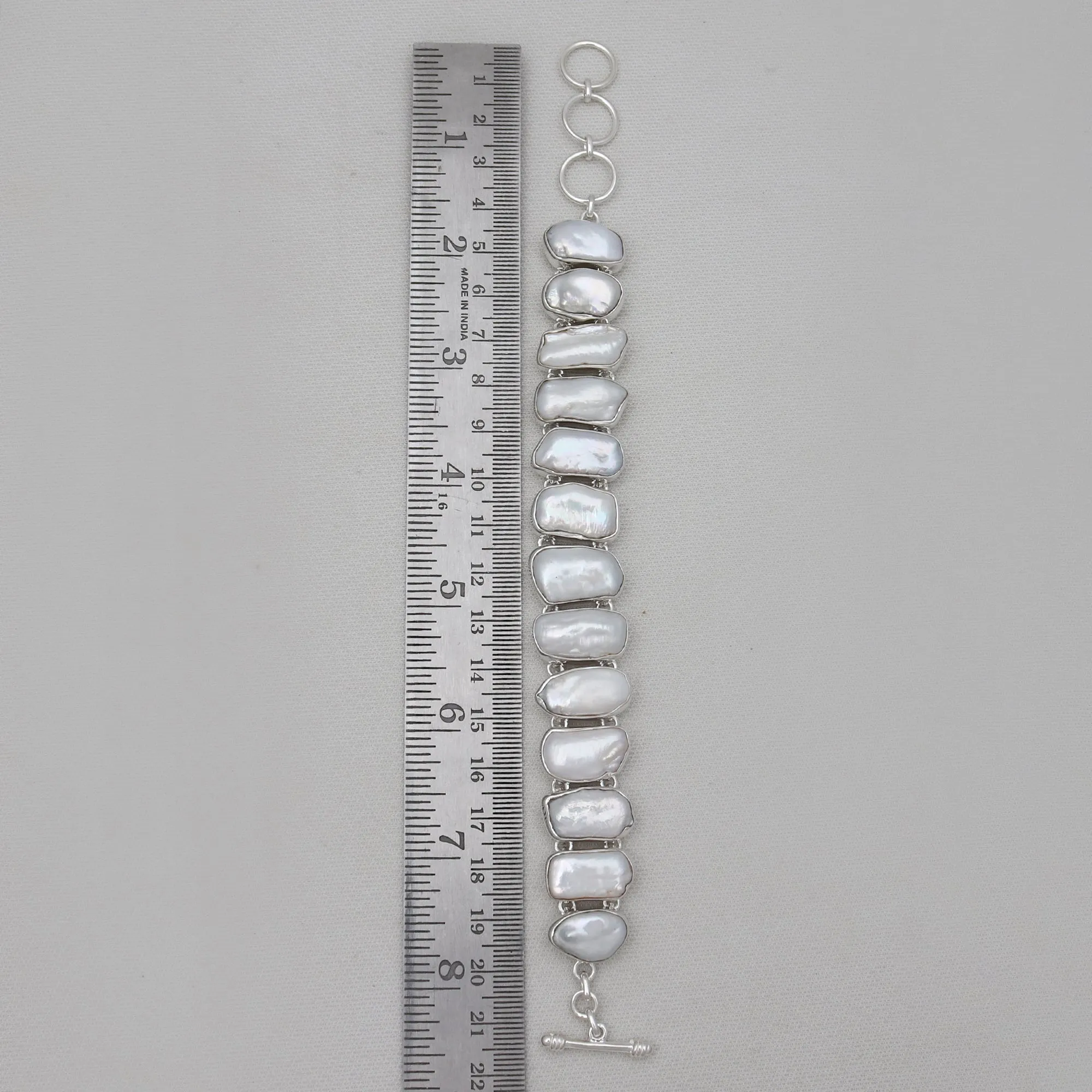 Freshwater pearl Silver Bracelet