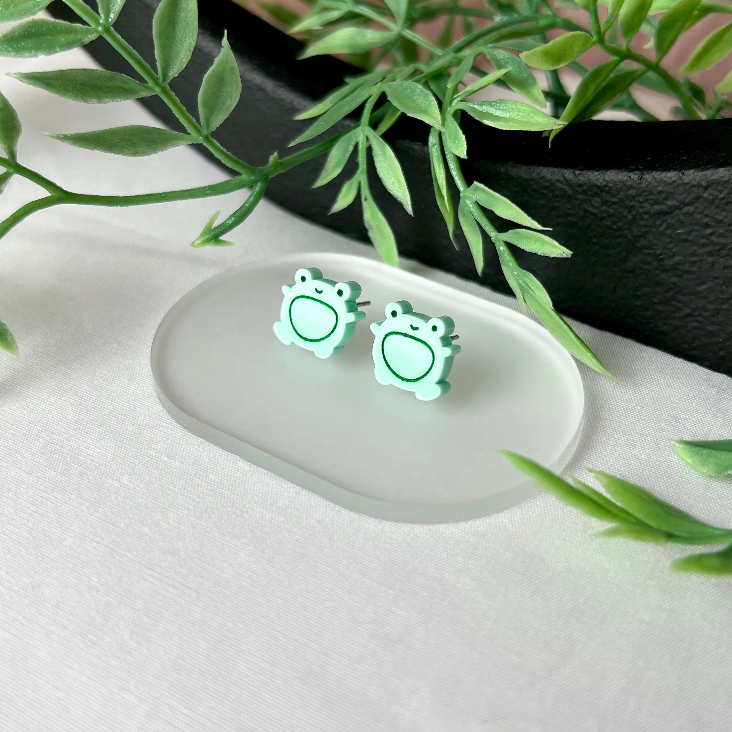 Frog Stud Earrings