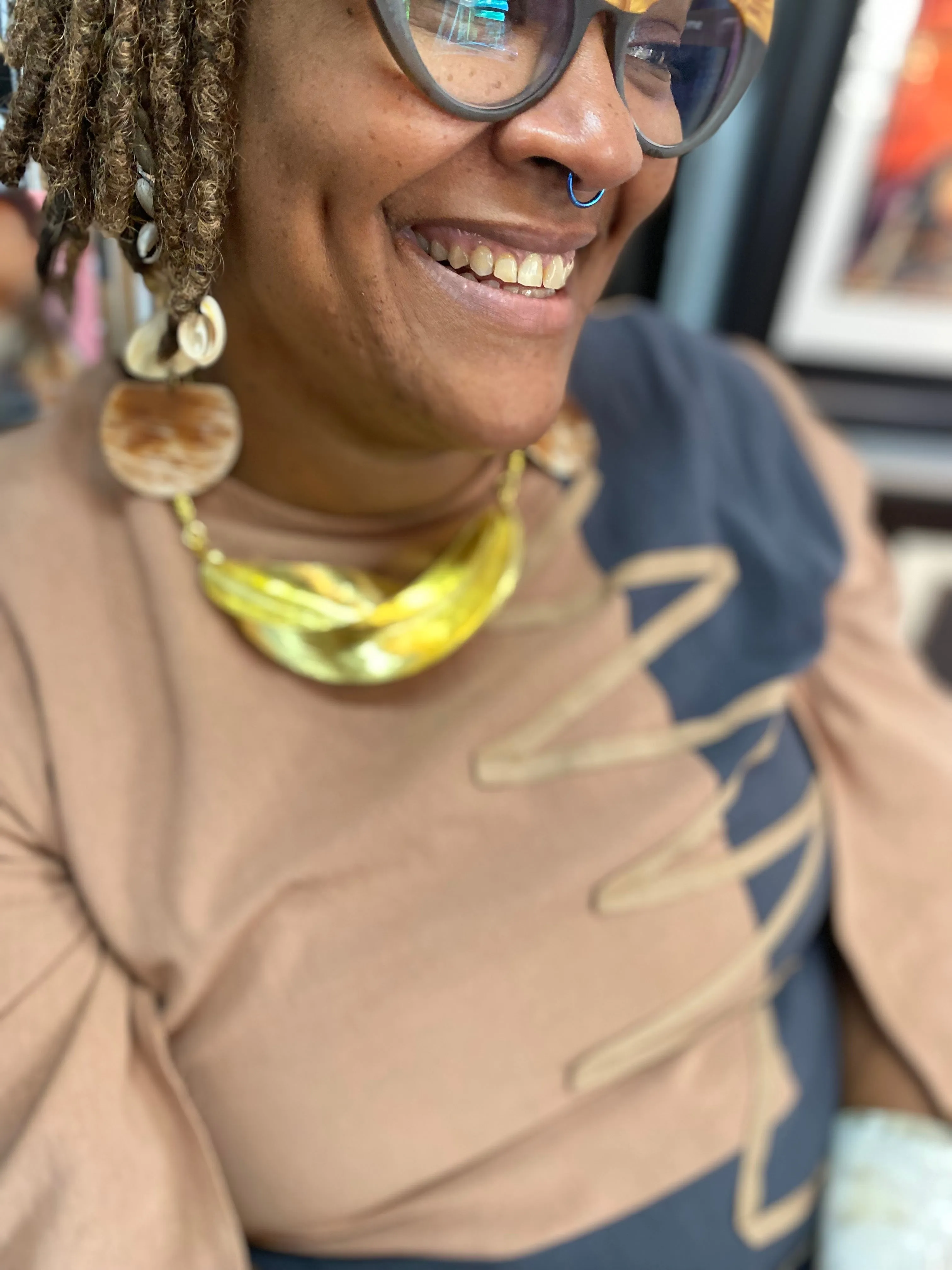 Fulani Heiress Bib