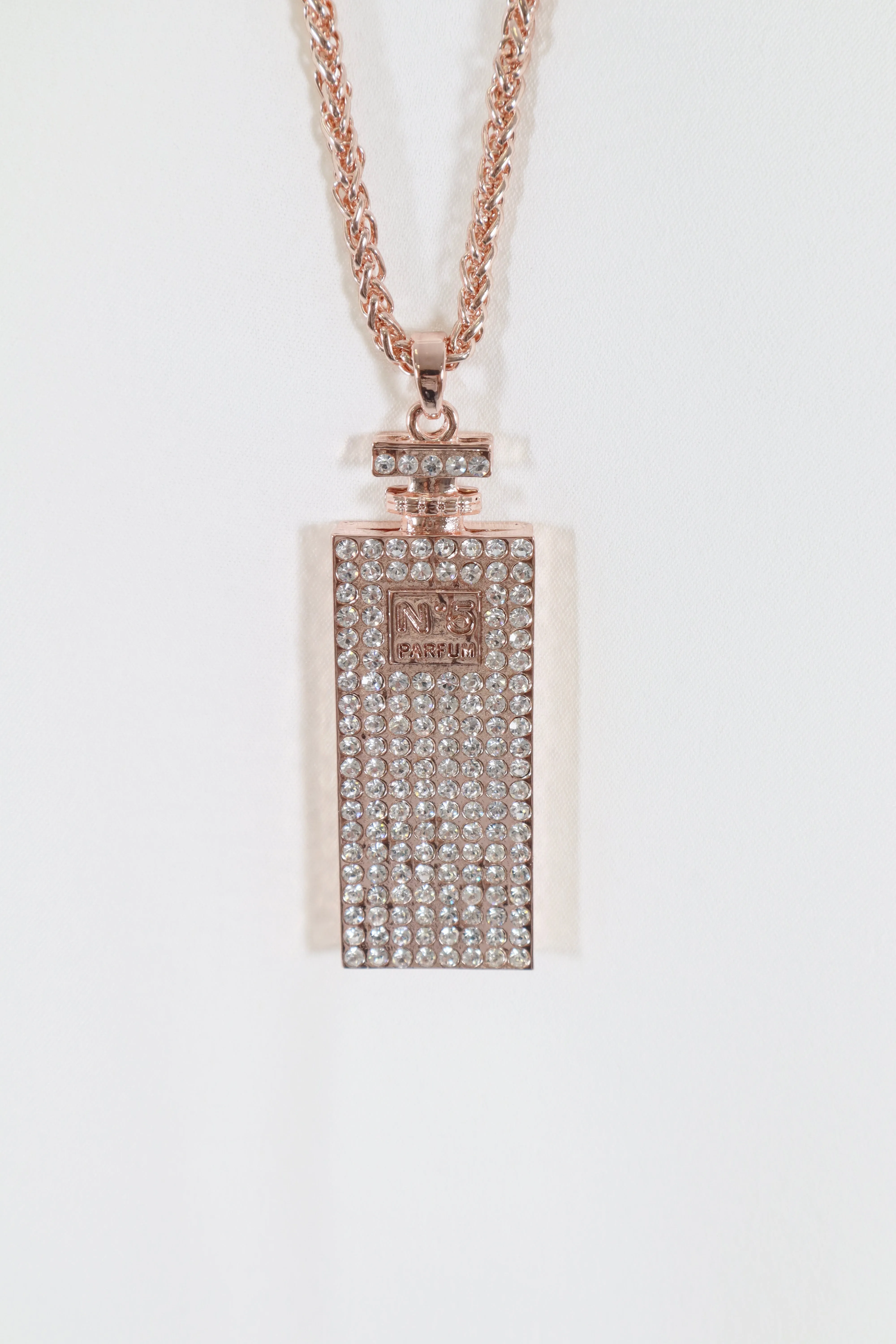 Gemma Necklace in Rose Gold
