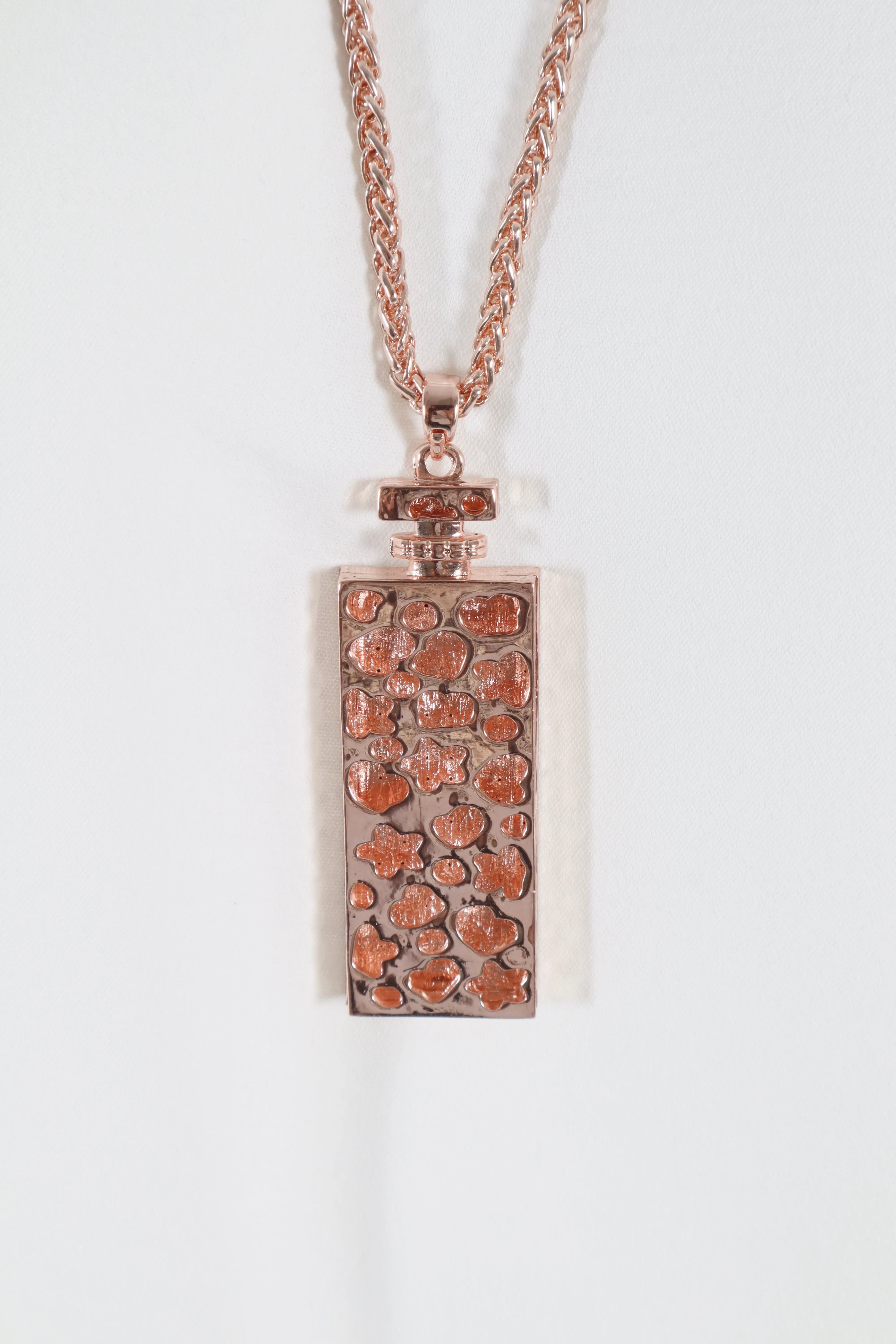 Gemma Necklace in Rose Gold