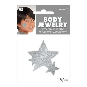 Gltr Star Body Jewelry Silver