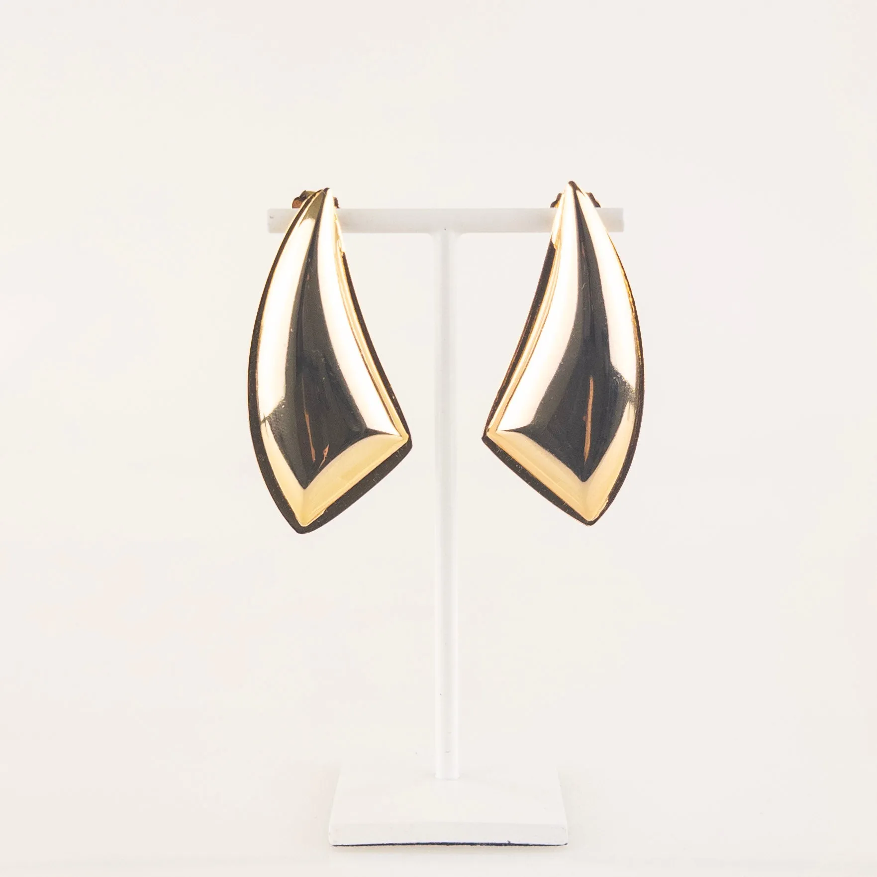 Gold Arch Earrings