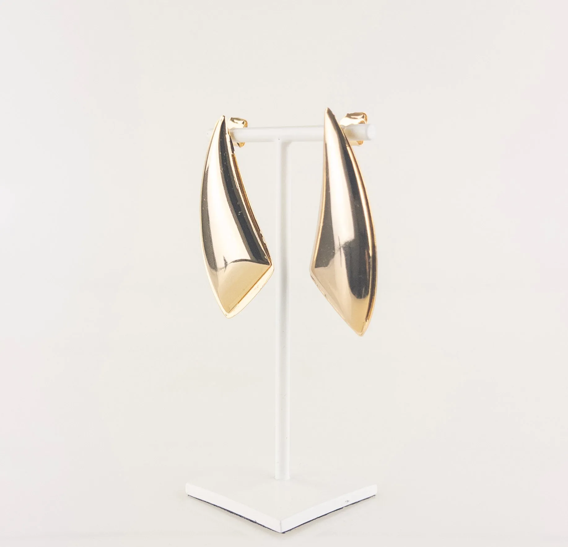Gold Arch Earrings