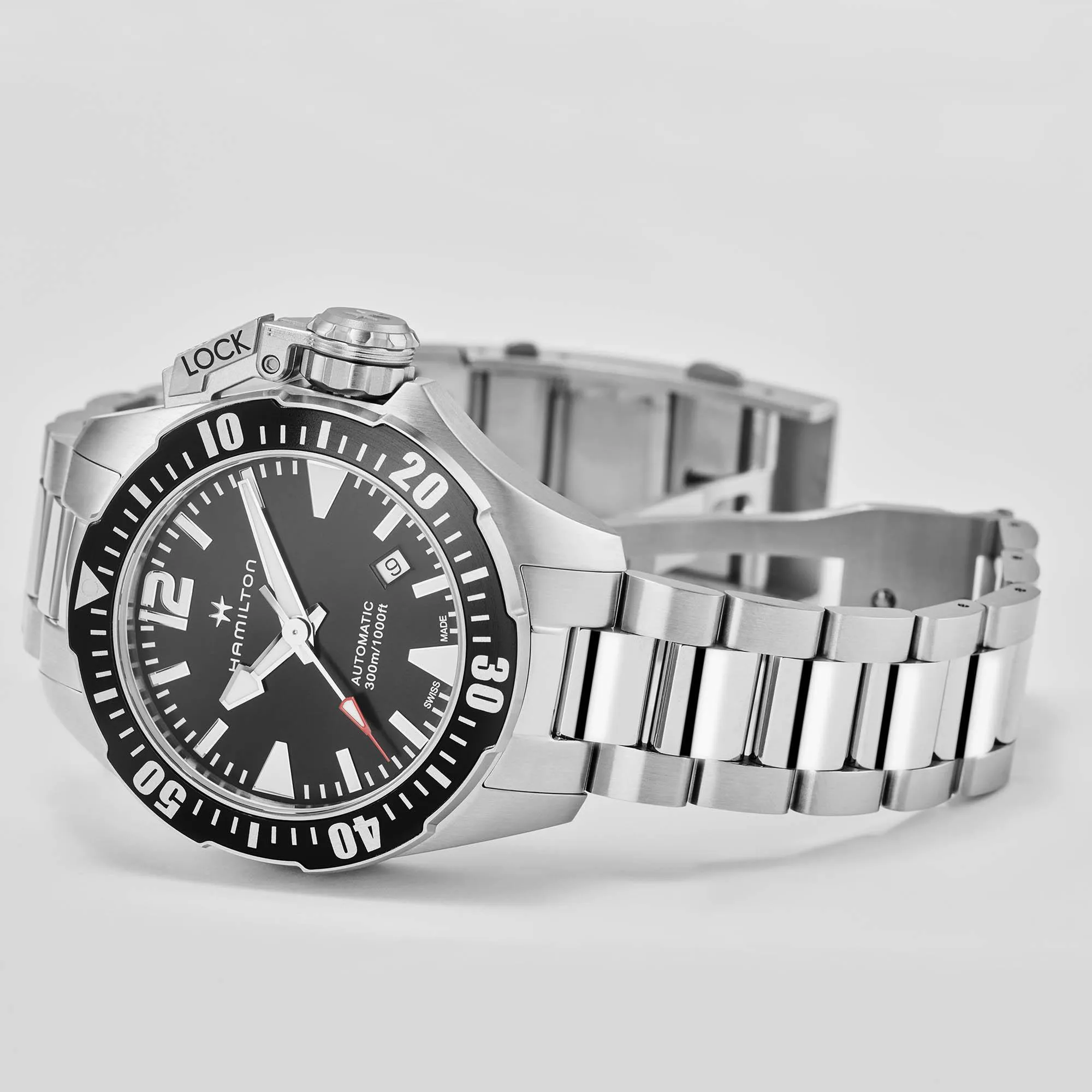 Hamilton Khaki Navy Frogman Automatic Men's Watch H77605135