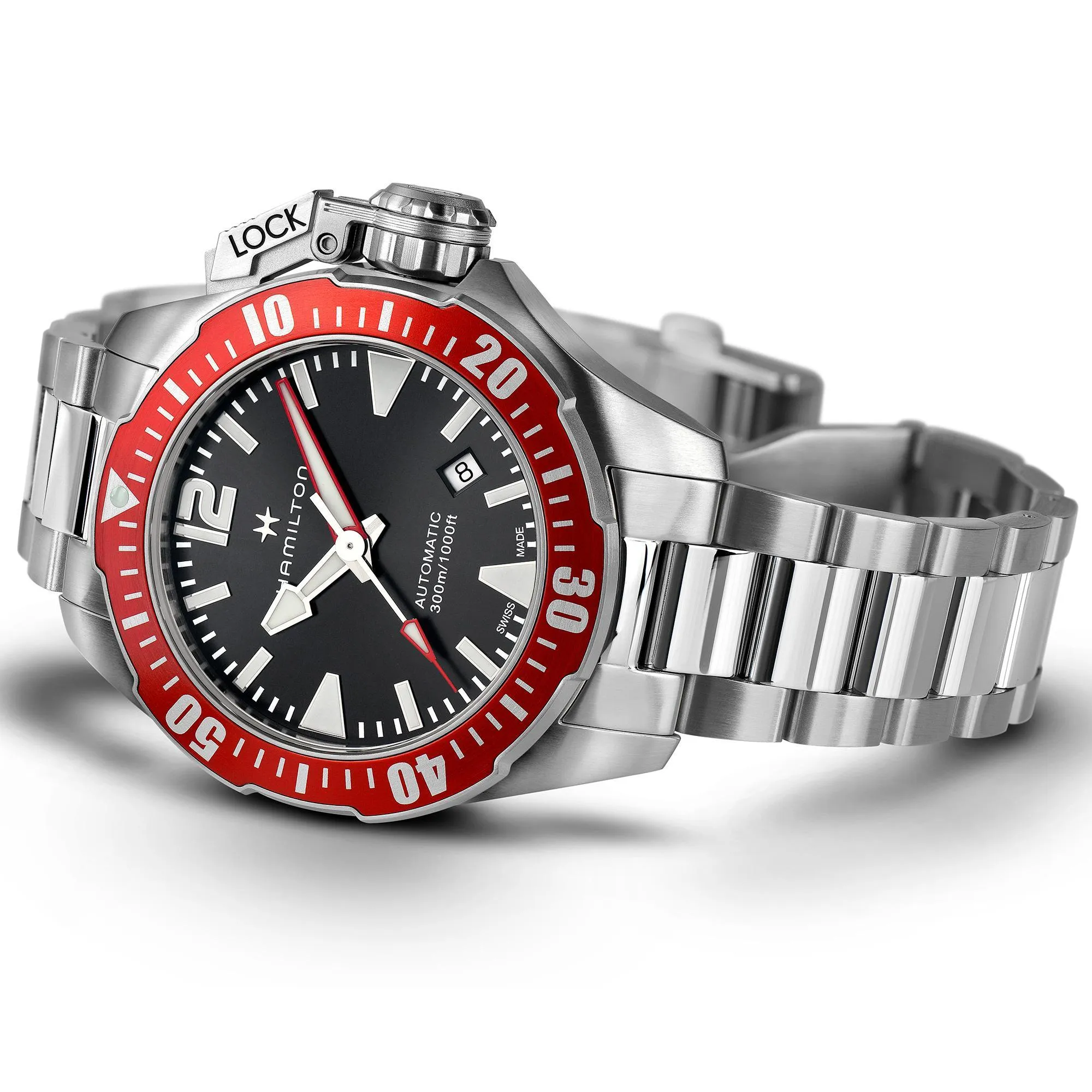 Hamilton Khaki Navy Frogman Automatic Men's Watch H77725135