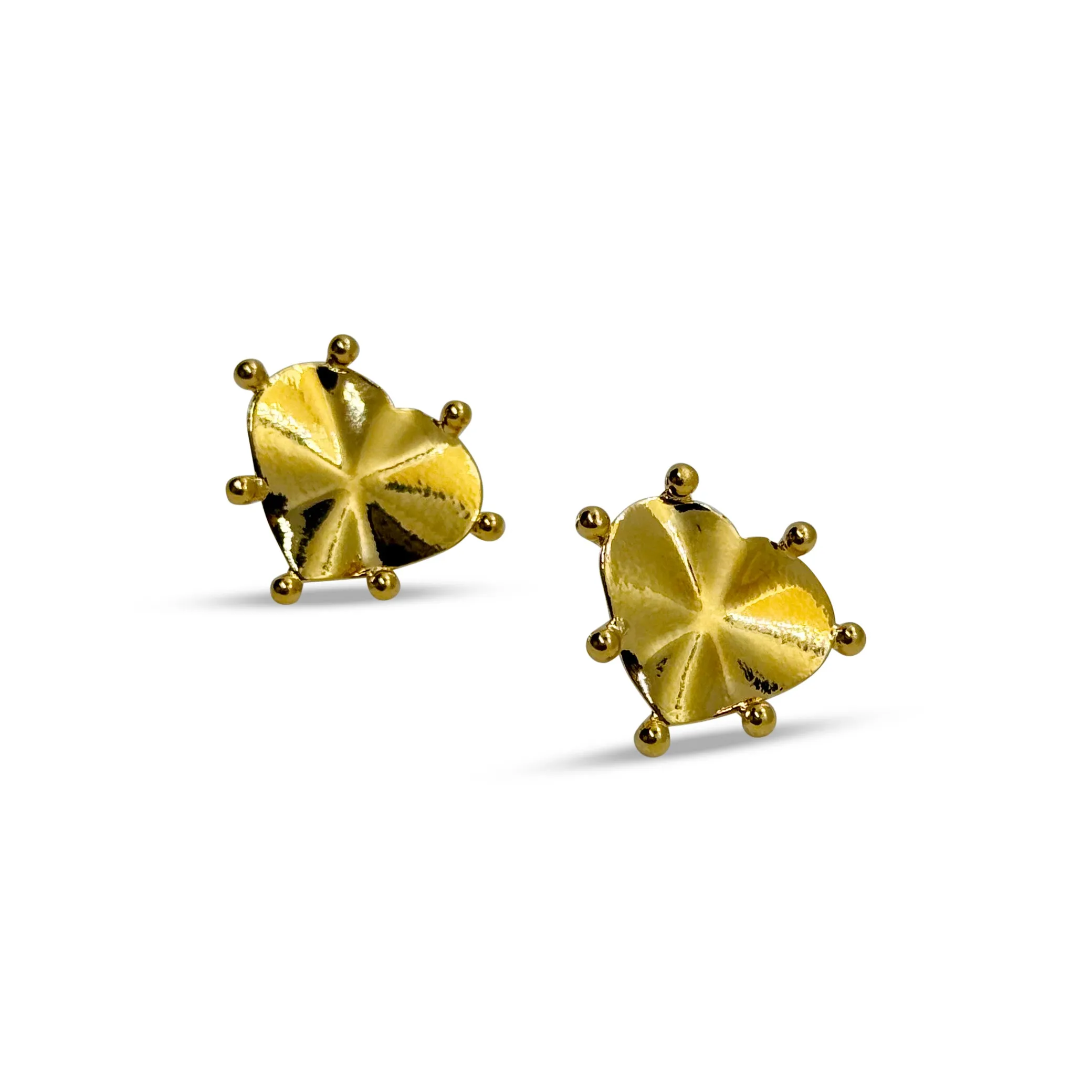 Heart Stud Earrings