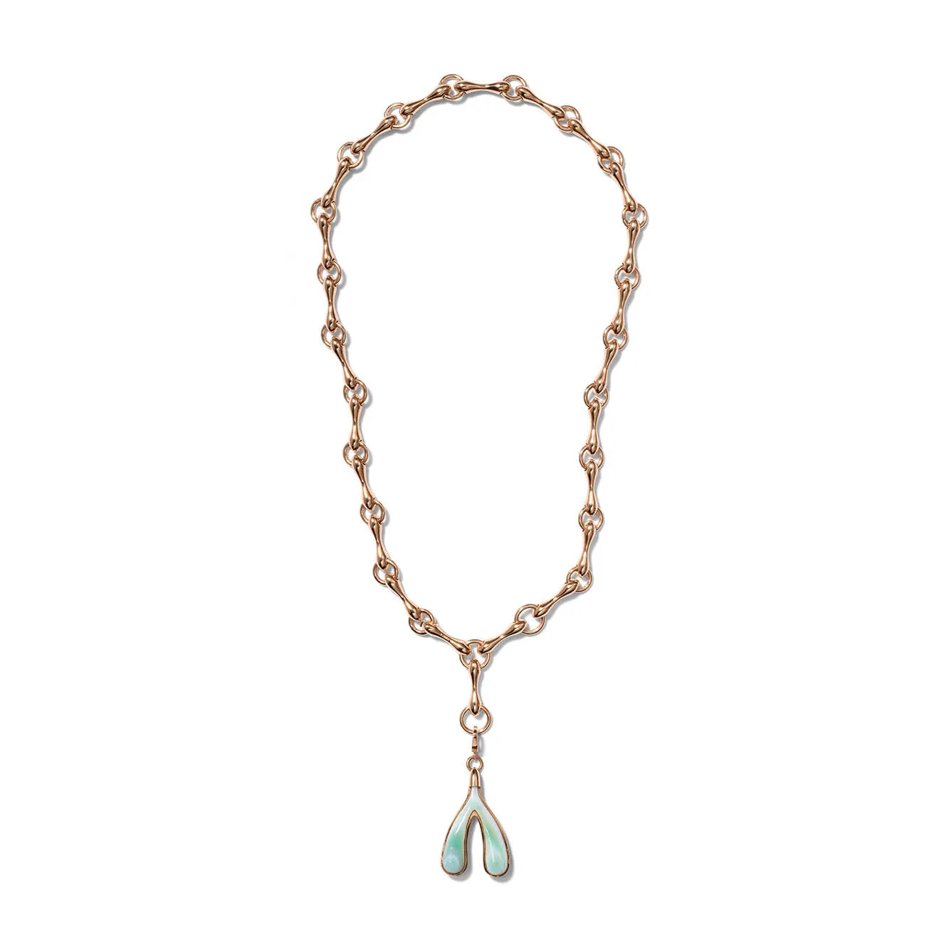 Heavy Baton Chain Necklace