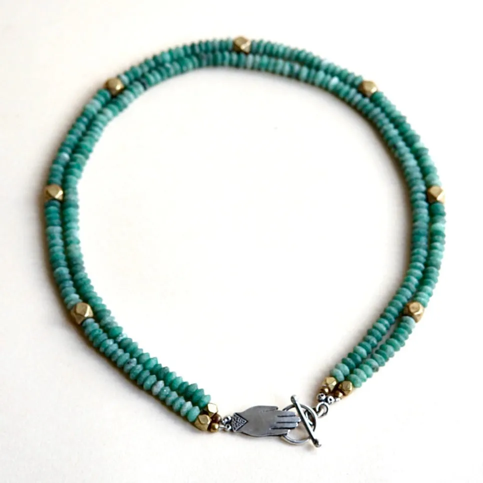 Holding Hands Necklace
