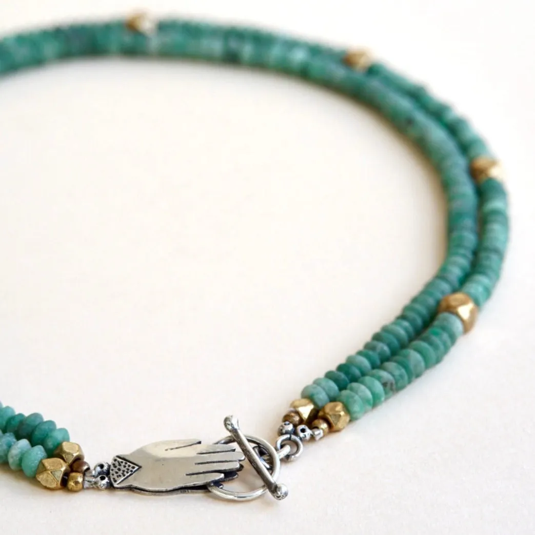 Holding Hands Necklace