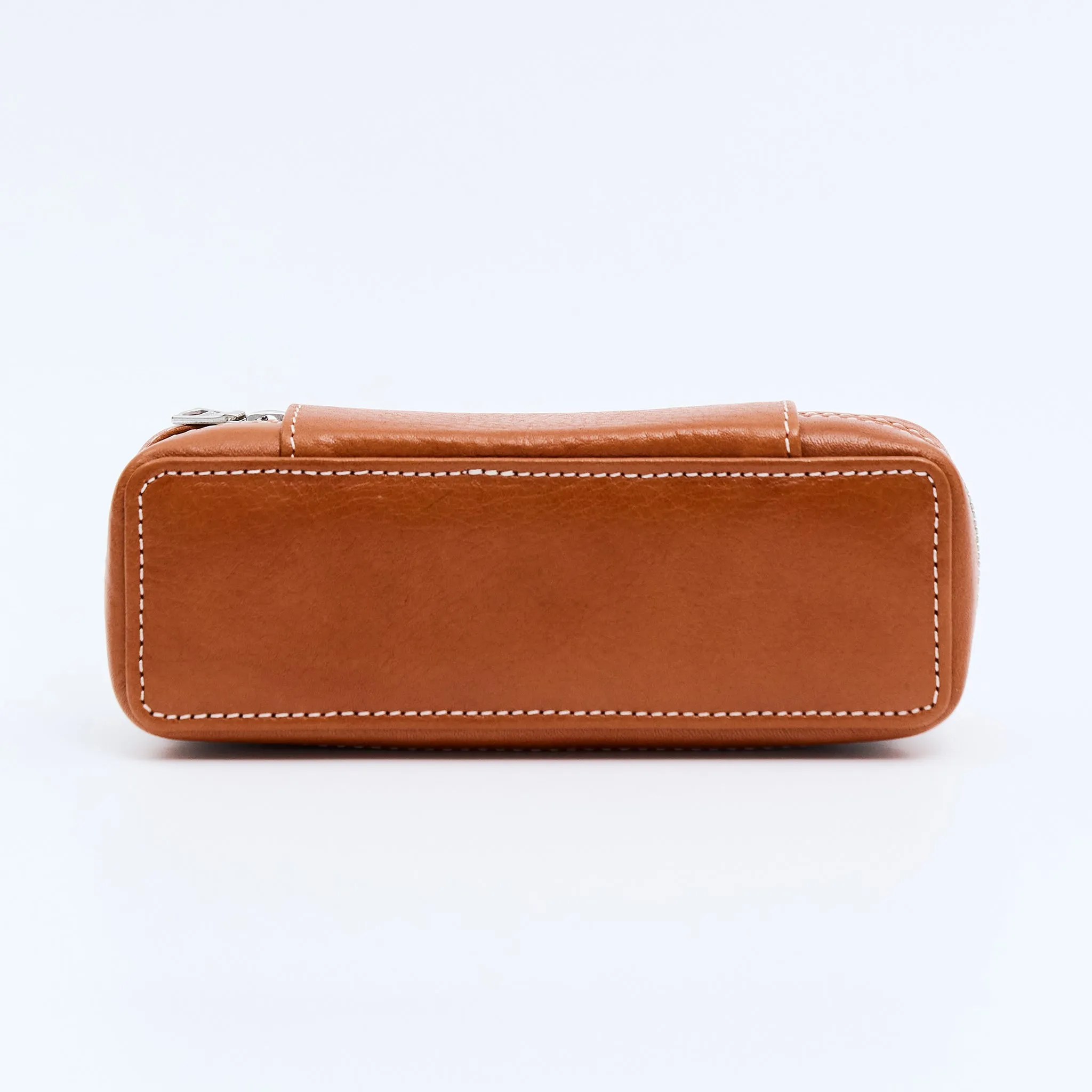 HONEY TAN DUO POUCH FOR TWO WATCHES