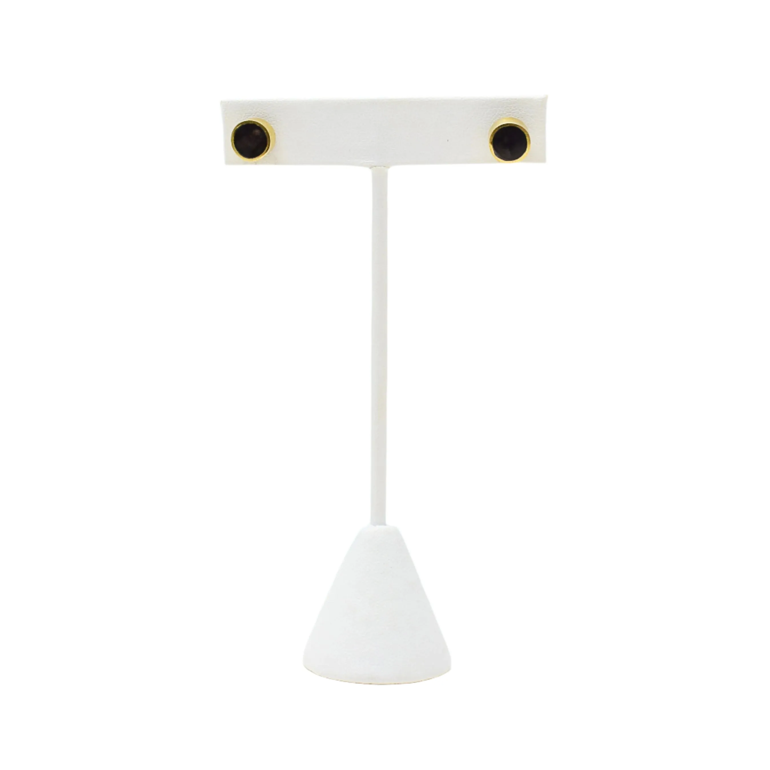 Horn Dot Stud Earrings