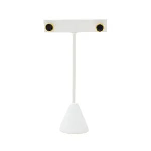 Horn Dot Stud Earrings