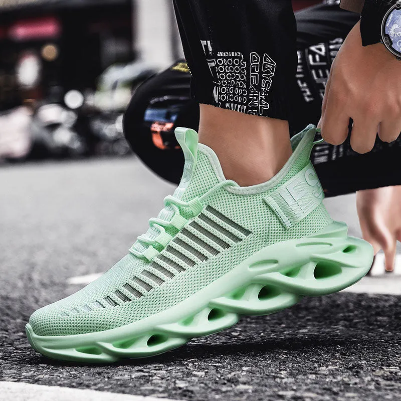 Hot Style Shoes Men High Quality Sneakers Male Flyknit Breathable Gym Casual Male Footwear Light Big Size Tenis Masculino Adulto