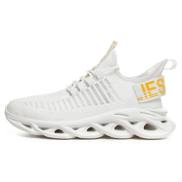Hot Style Shoes Men High Quality Sneakers Male Flyknit Breathable Gym Casual Male Footwear Light Big Size Tenis Masculino Adulto