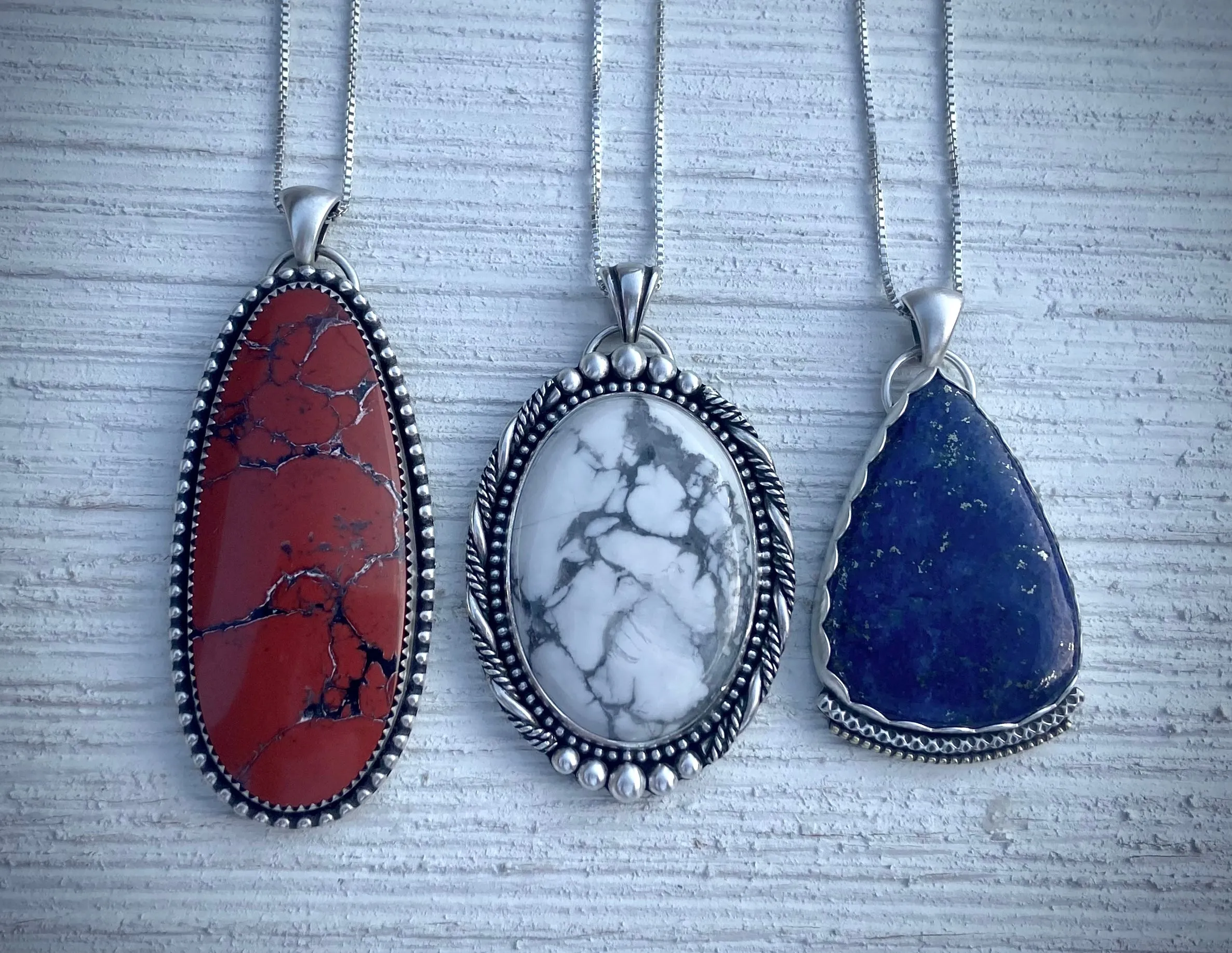 Howlite Pendant