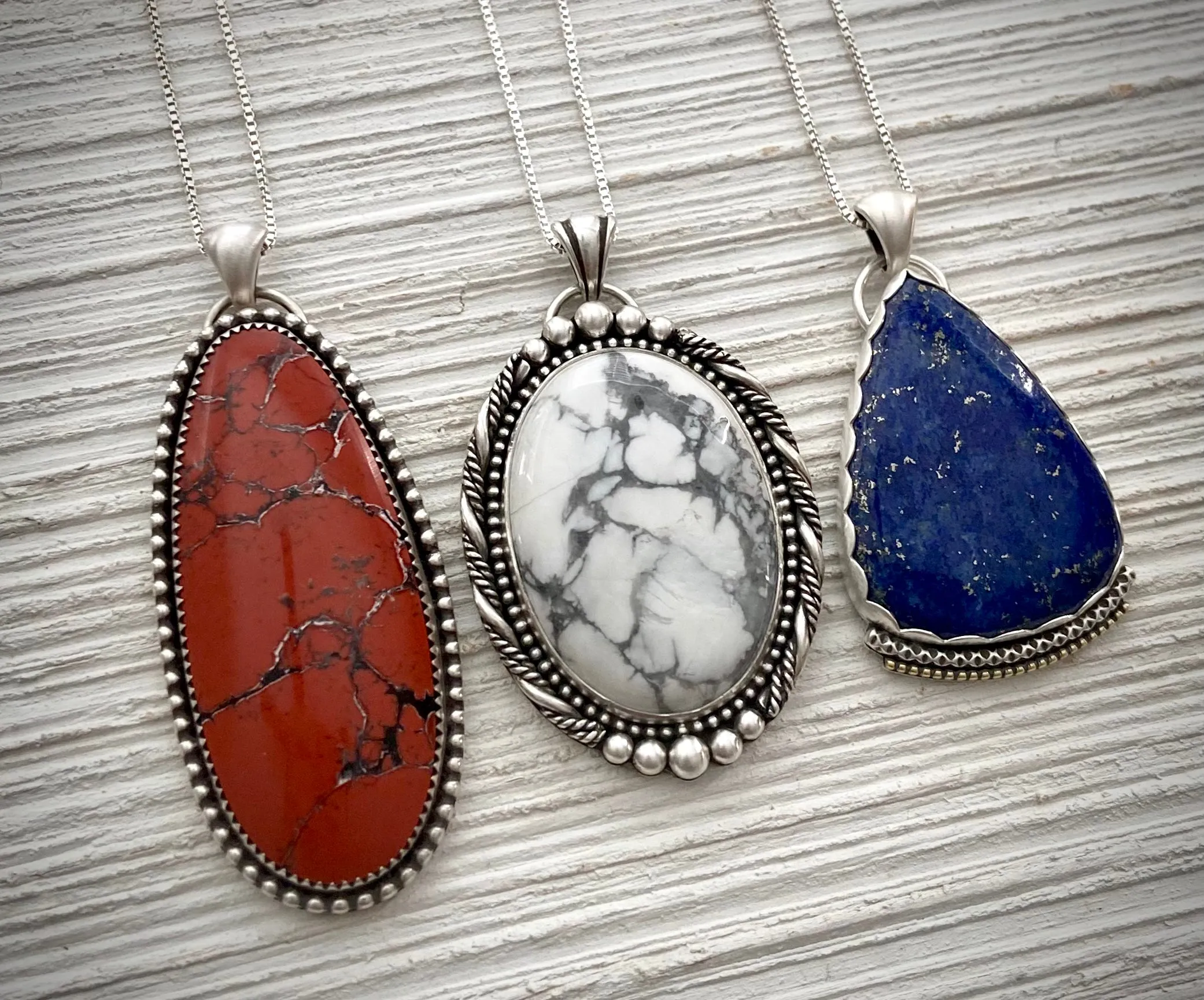 Howlite Pendant