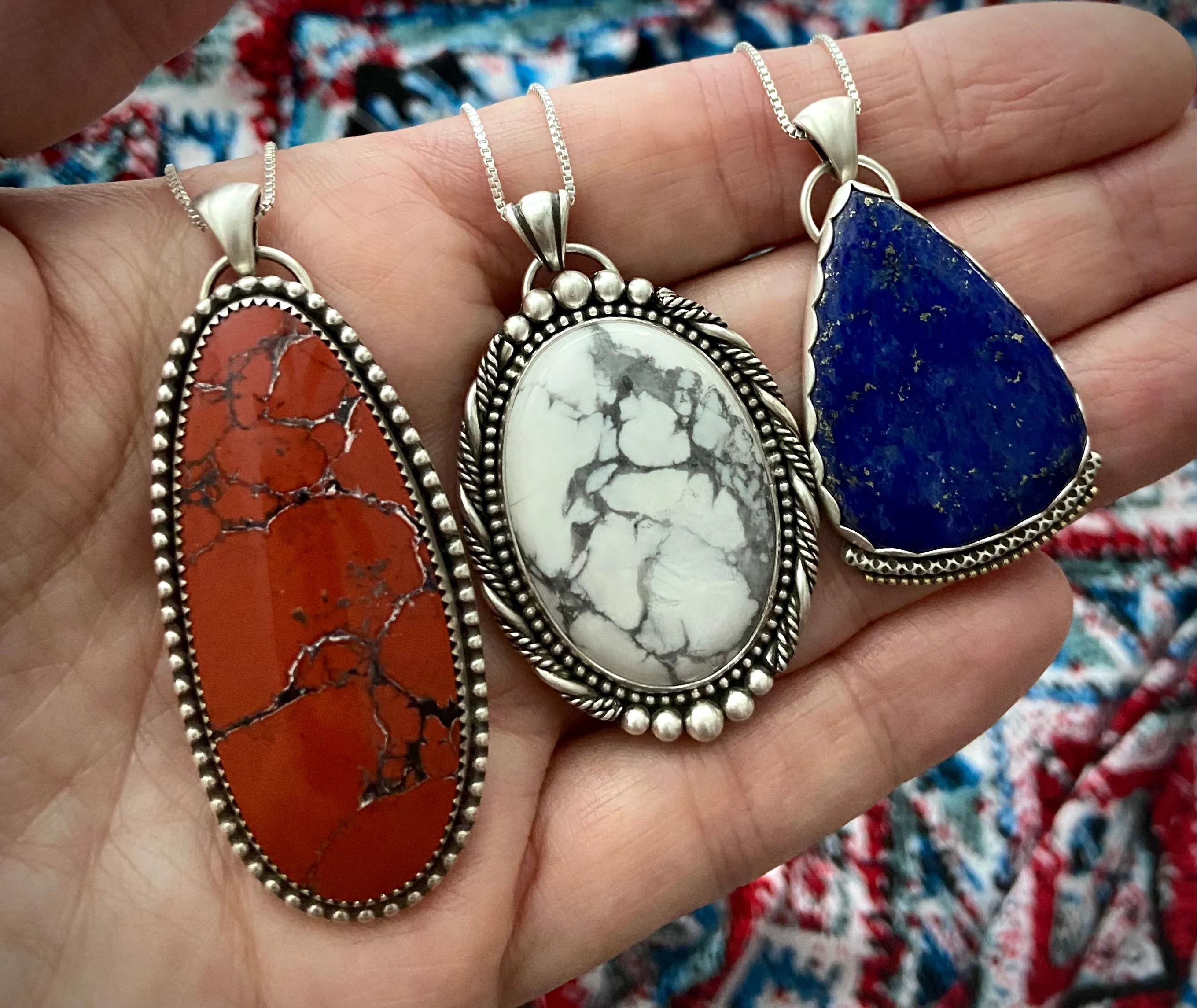 Howlite Pendant