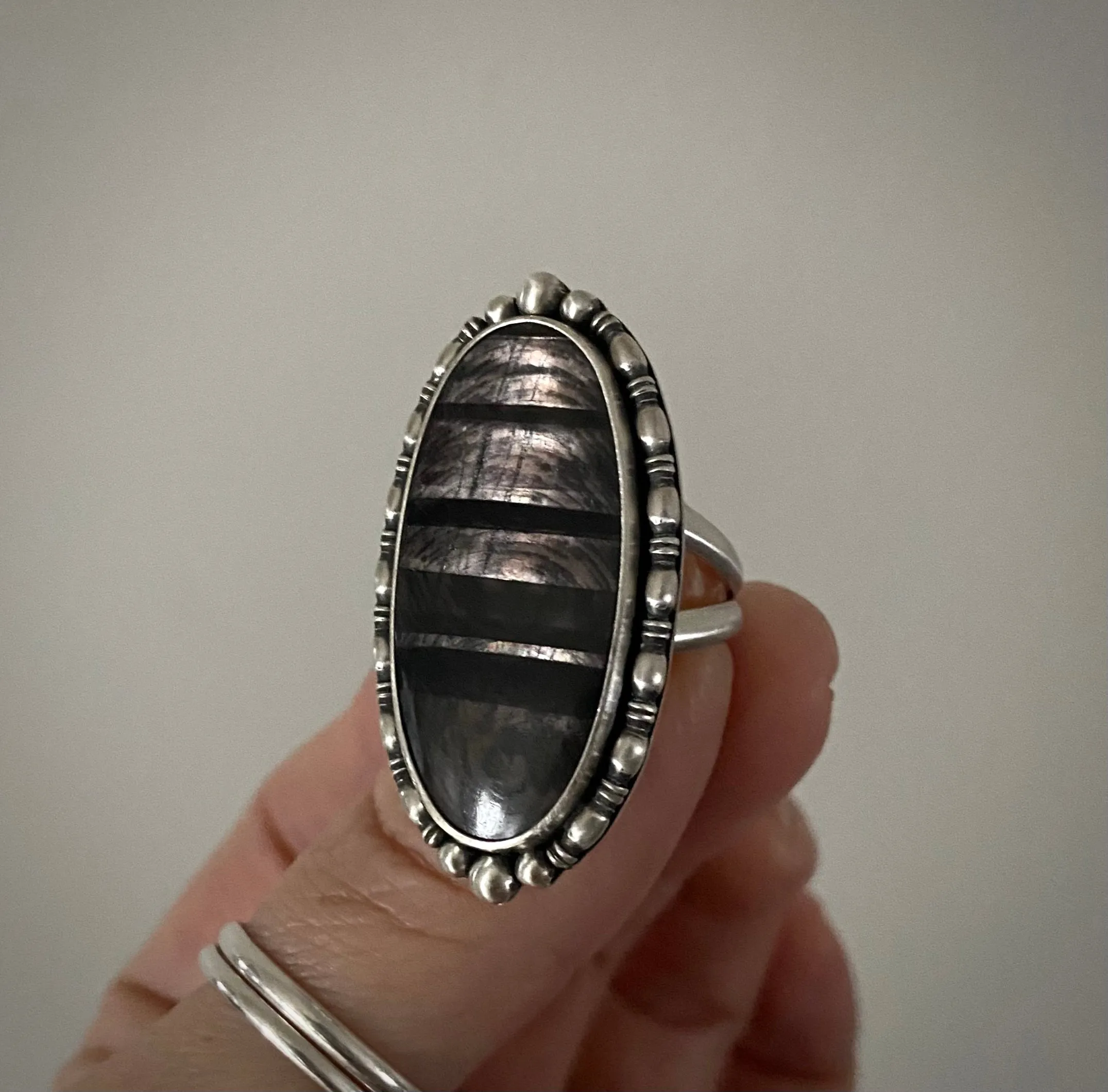 Hypersthene Ring