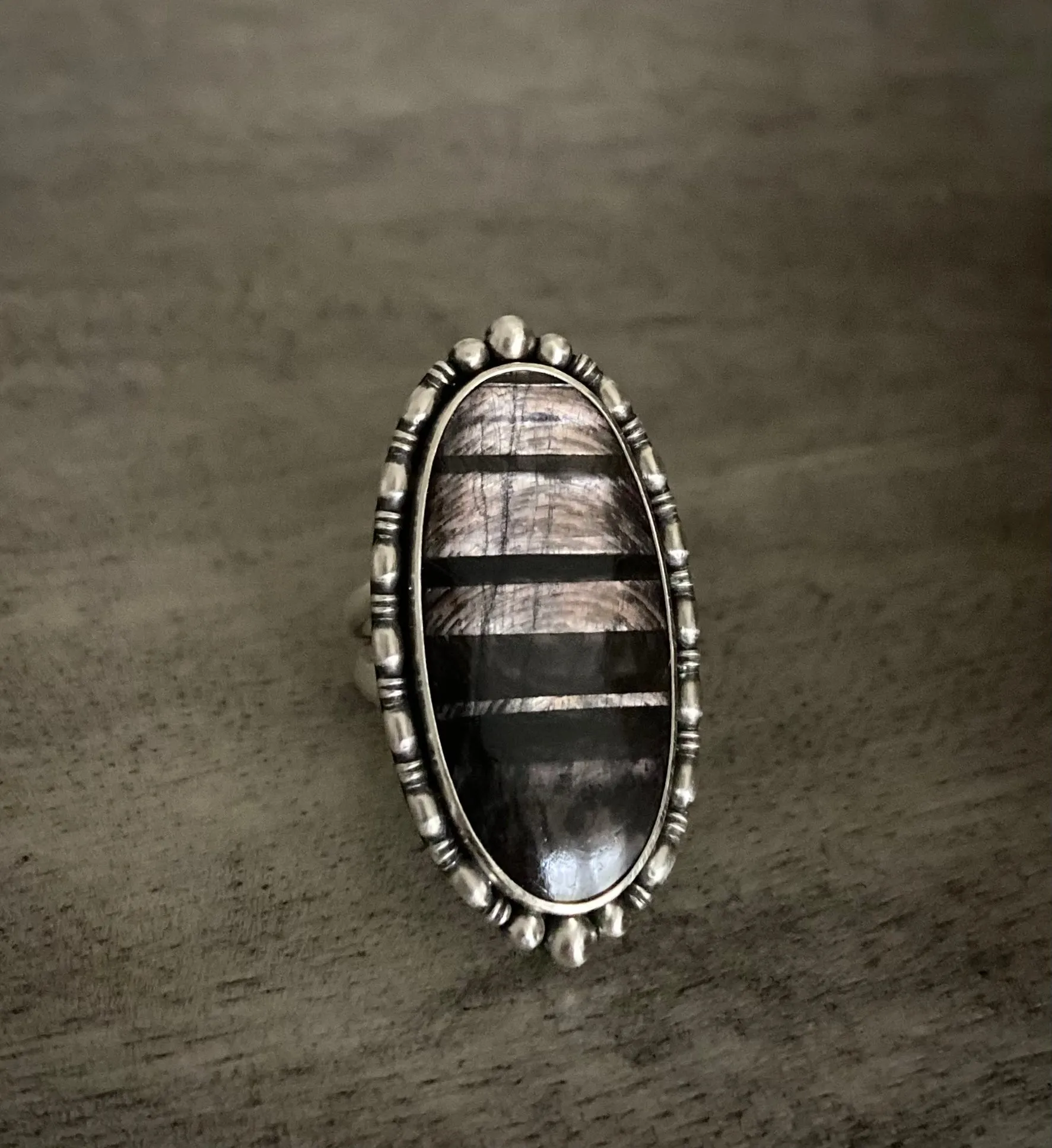 Hypersthene Ring