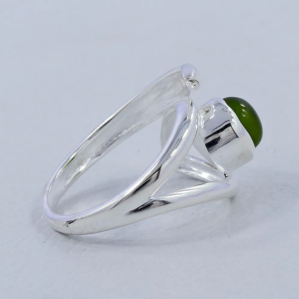 Idocrase Silver Ring Jewelry