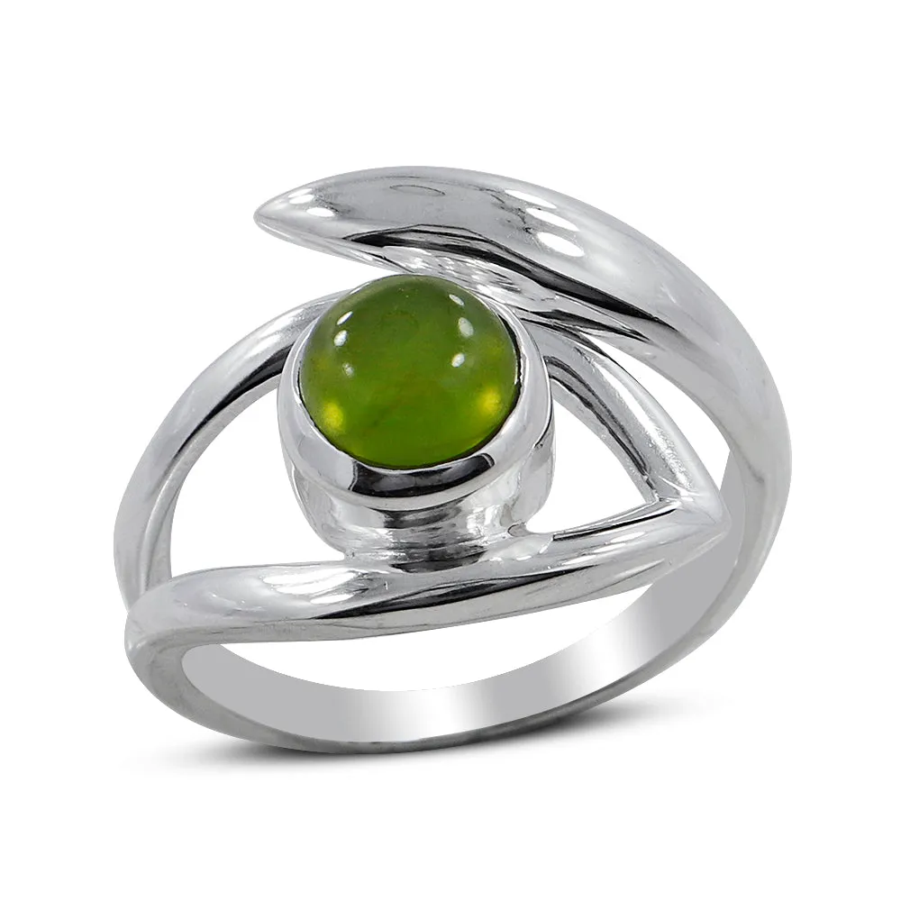 Idocrase Silver Ring Jewelry